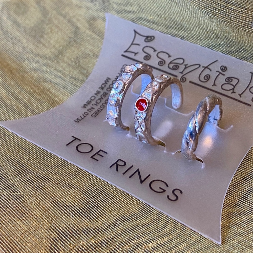 Toe Ring Set - Picture 2 of 2
